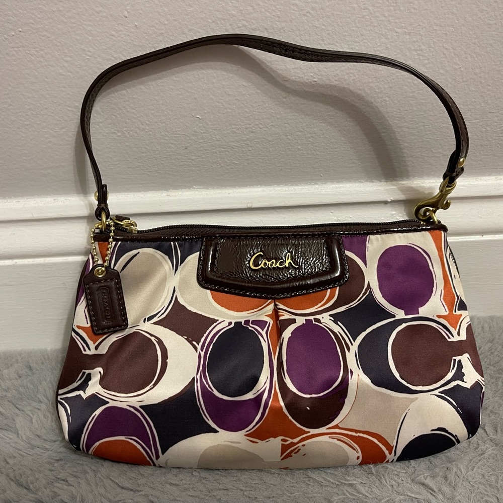COACH mini handbag wallet